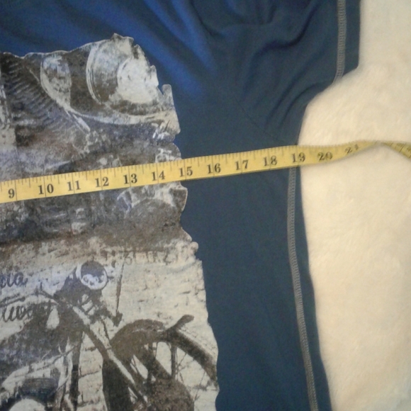 Men's small short sleeve t shirt motorcycle theme - Picture 5 of 6